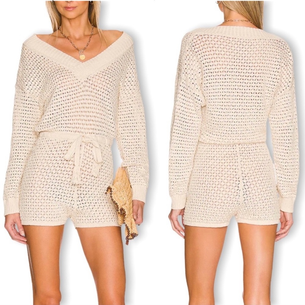 Tularosa Raegan crochet Romper.New with tags.